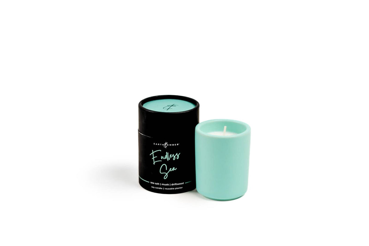 Earth & Ember 2 oz Candle: Endless Sea