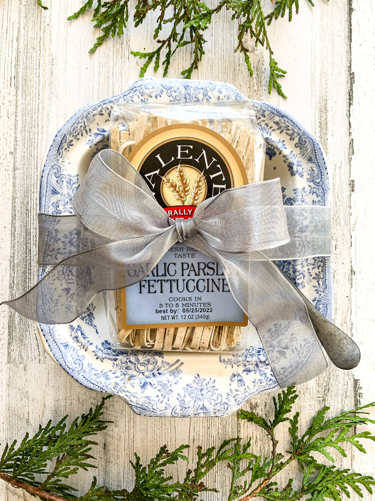 Garlic Parsley Fettuccine