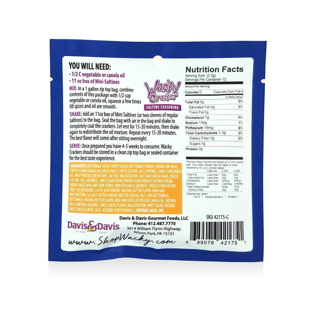 Cheddar Ranch Wacky Cracker