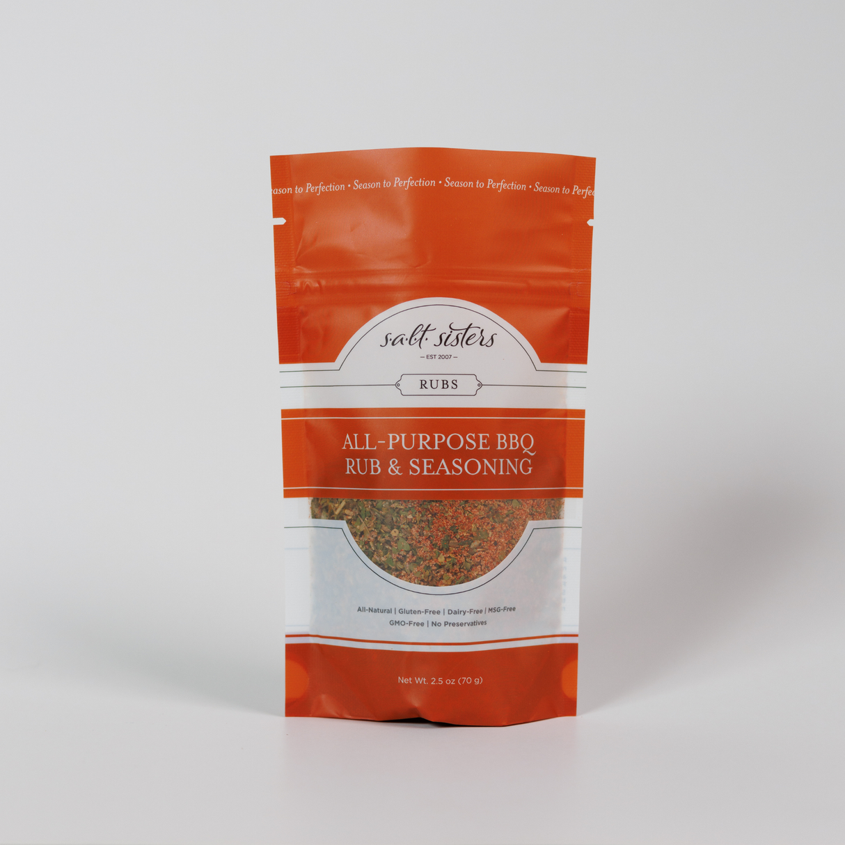 ALL PURPOSE BBQ RUB & SEASONING - SS : 2.5 OZ