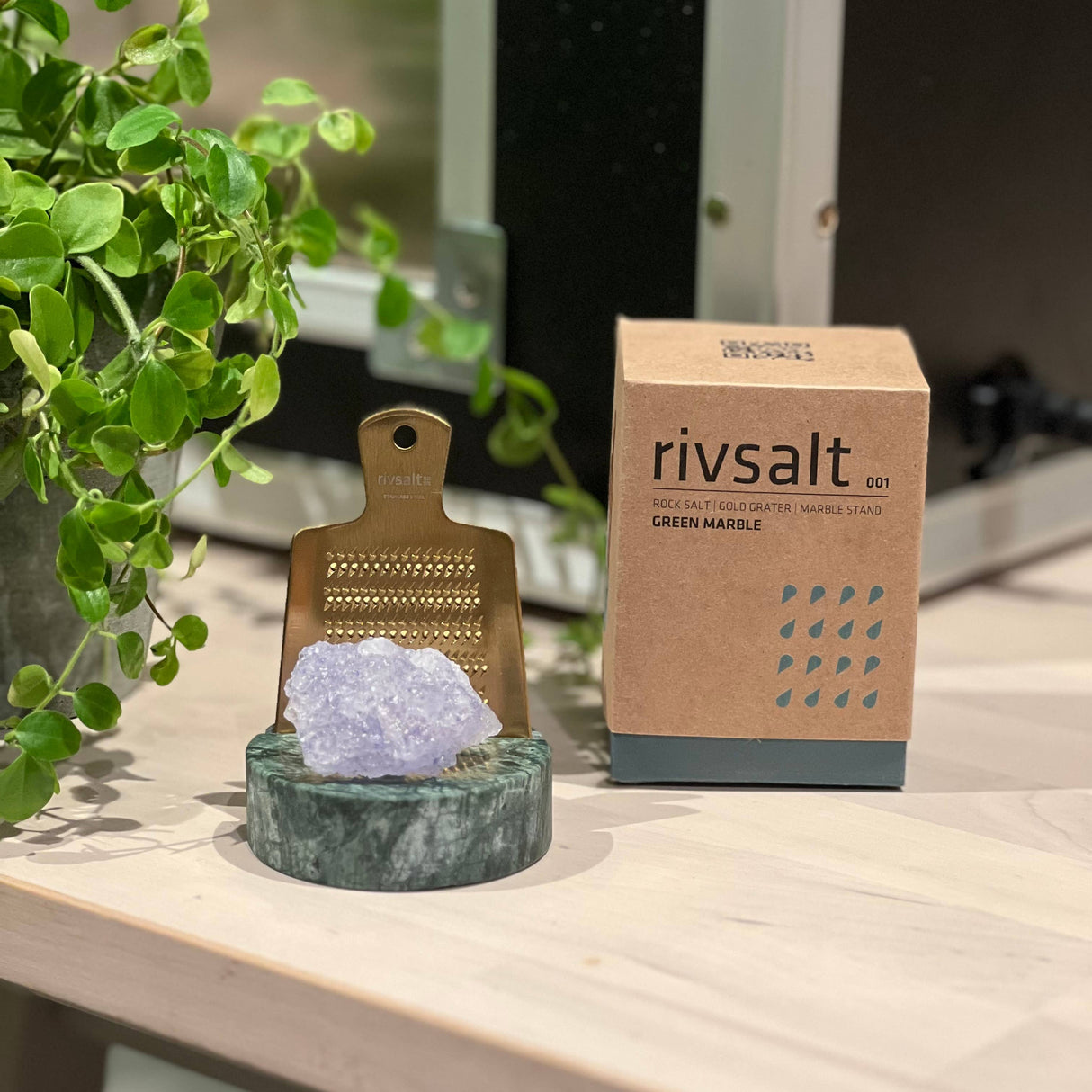 ✨NEW✨ Green Marble Rock Salt Gift Set