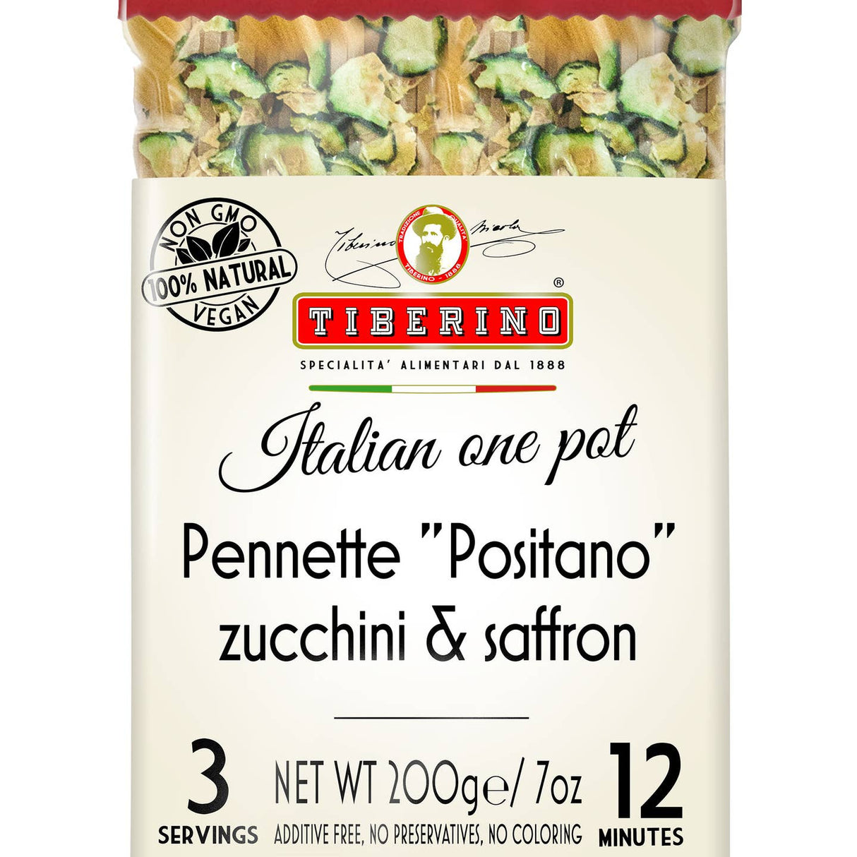 PENNETTE WITH ZUCCHINI SAFFRON - TIB