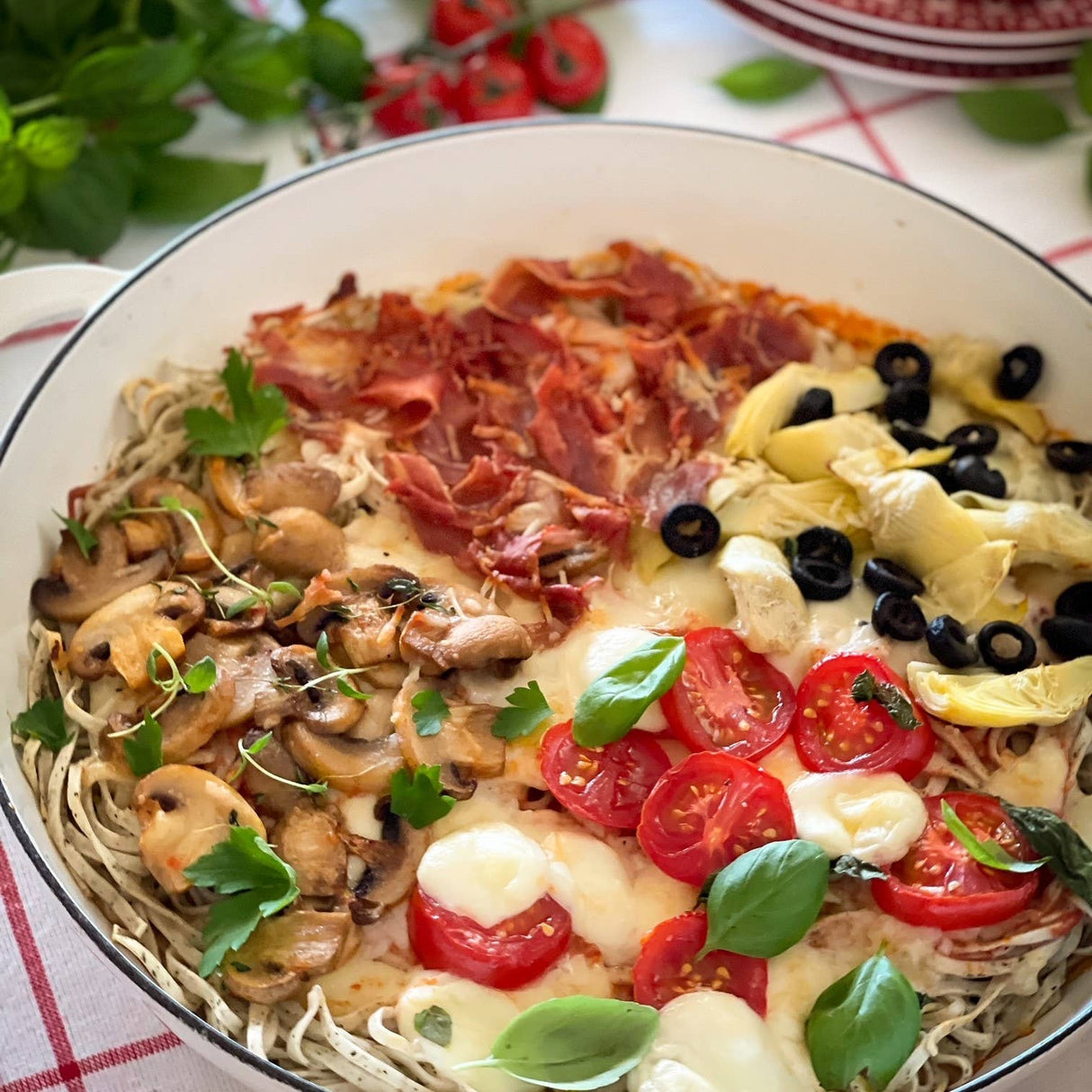 Garlic Parsley Angel Hair