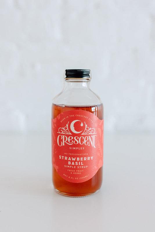 STRAWBERRY BASIL SYRUP - CS