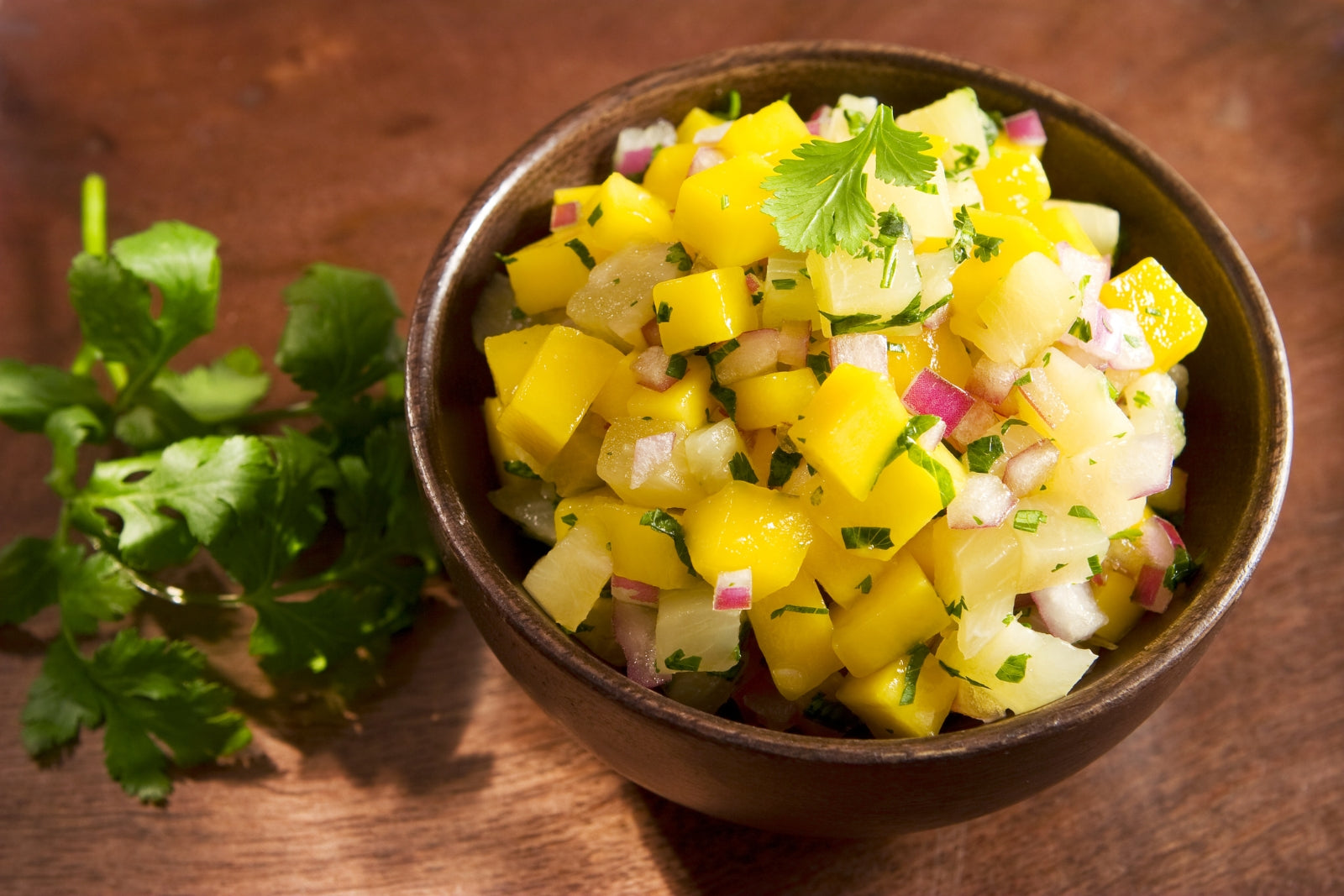 Jicama & Pineapple Salad with Toasted Sesame-Pineapple Vinaigrette