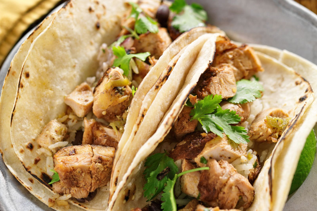 Jalapeño Chicken Smash Tacos