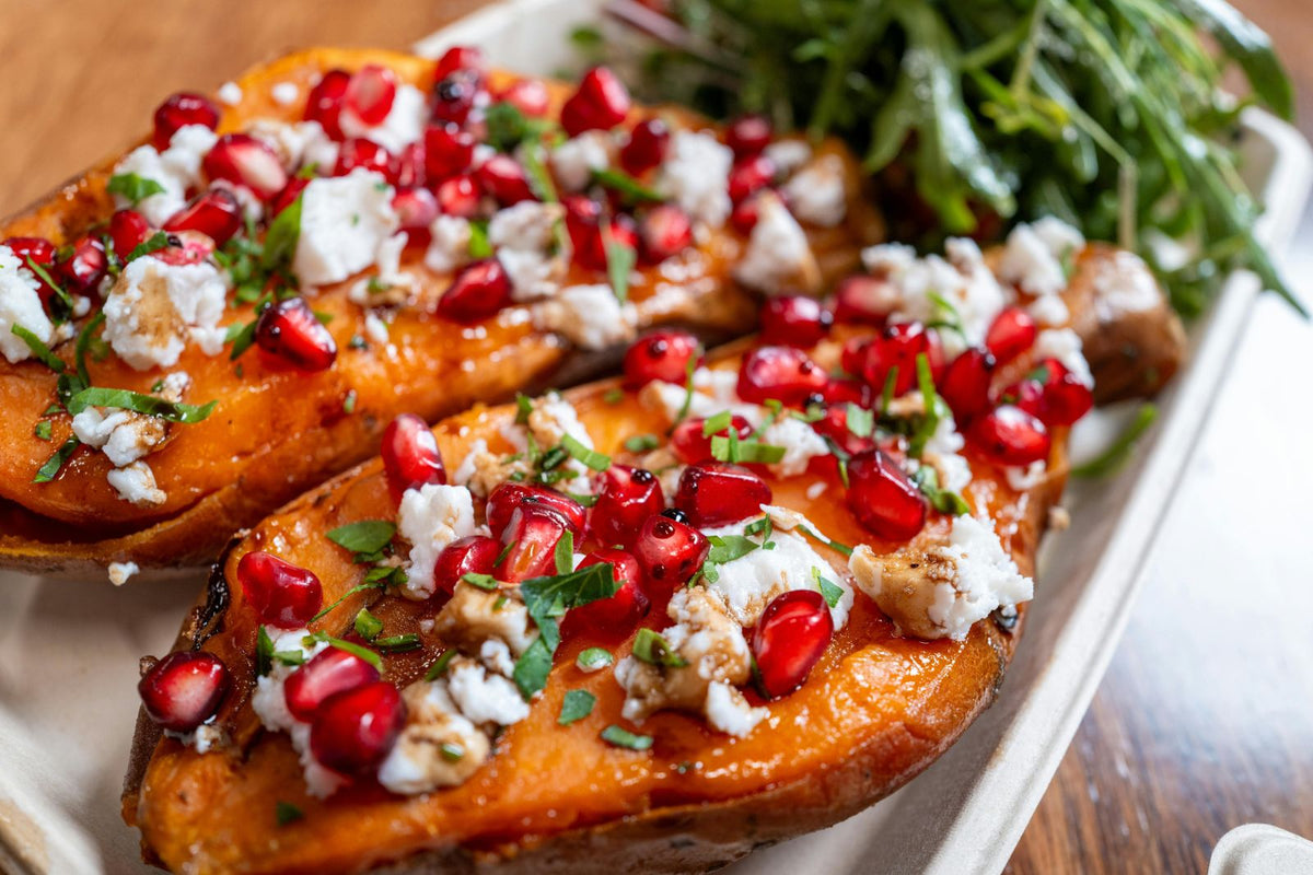 Sweet Potato Crostinis