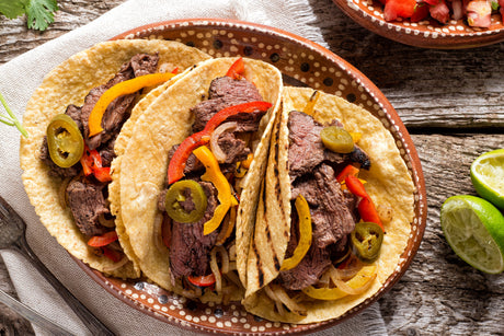 Spicy Steak Fajitas