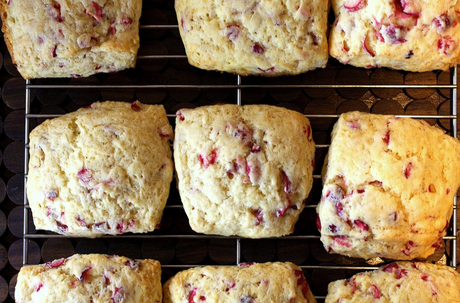 Lemon Cranberry Scones