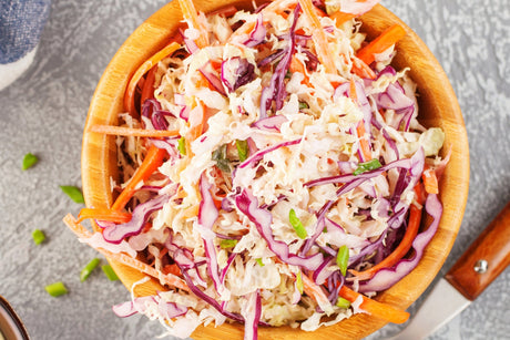 Garlic Chive Slaw