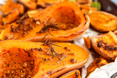 Sweet Heat Roasted Butternut with Habanero–Sage Pesto