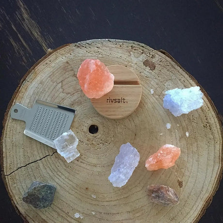 ✨NEW✨RIVSALT™ - Salt Rock Selection Glass Jar