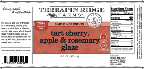 TART CHERRY, APPLE & ROSEMARY GLAZE