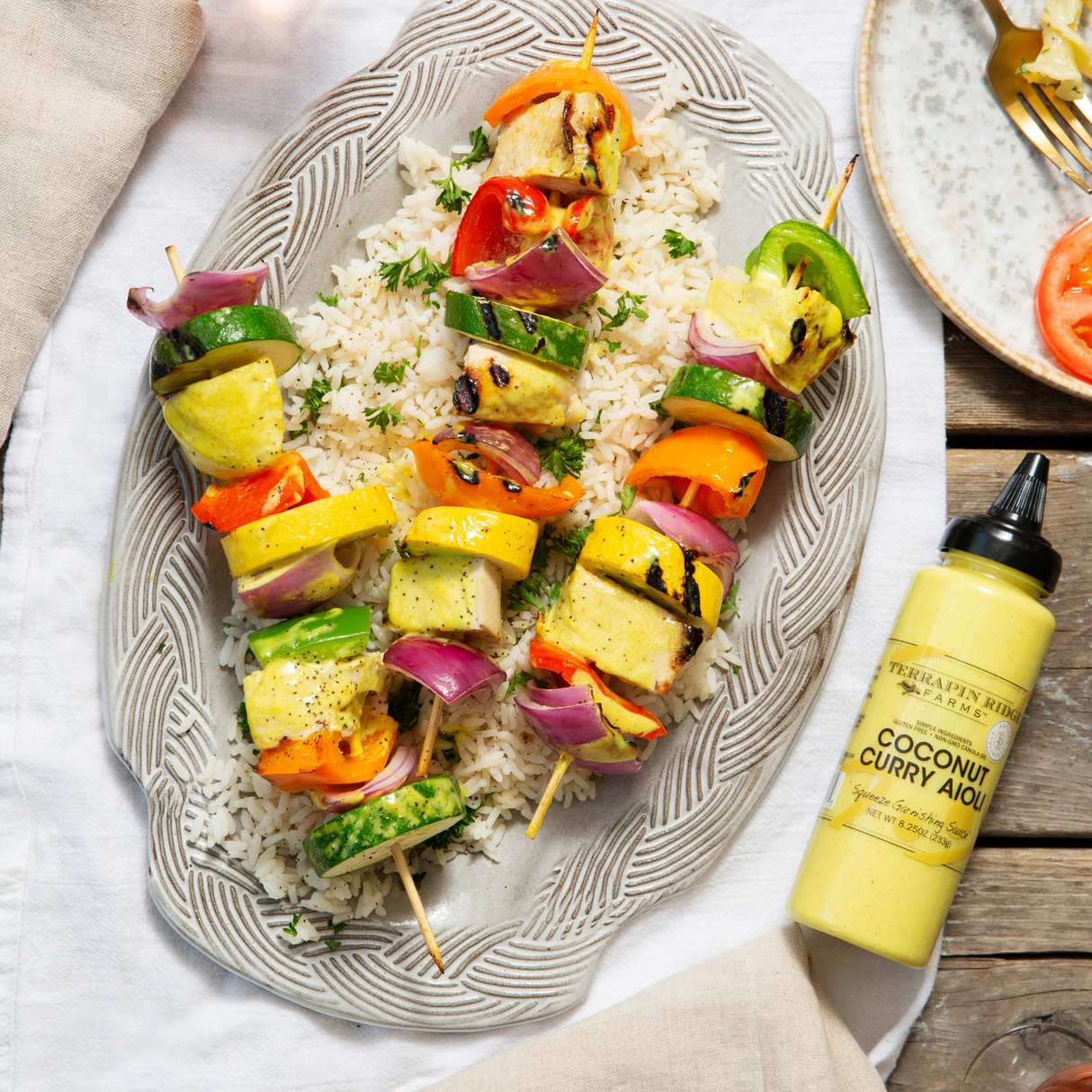 Coconut Curry Aioli Squeeze