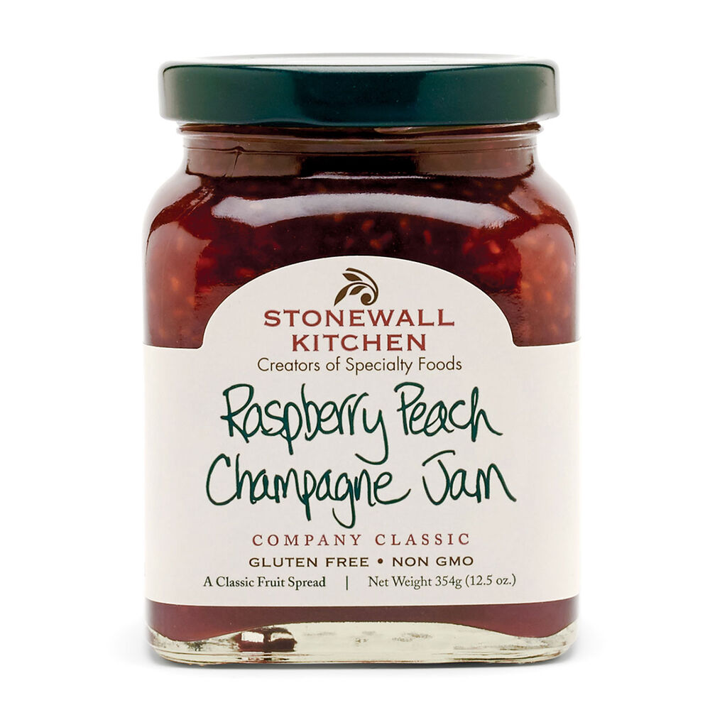 RASPBERRY PEACH CHAMPAGNE JAM - SK