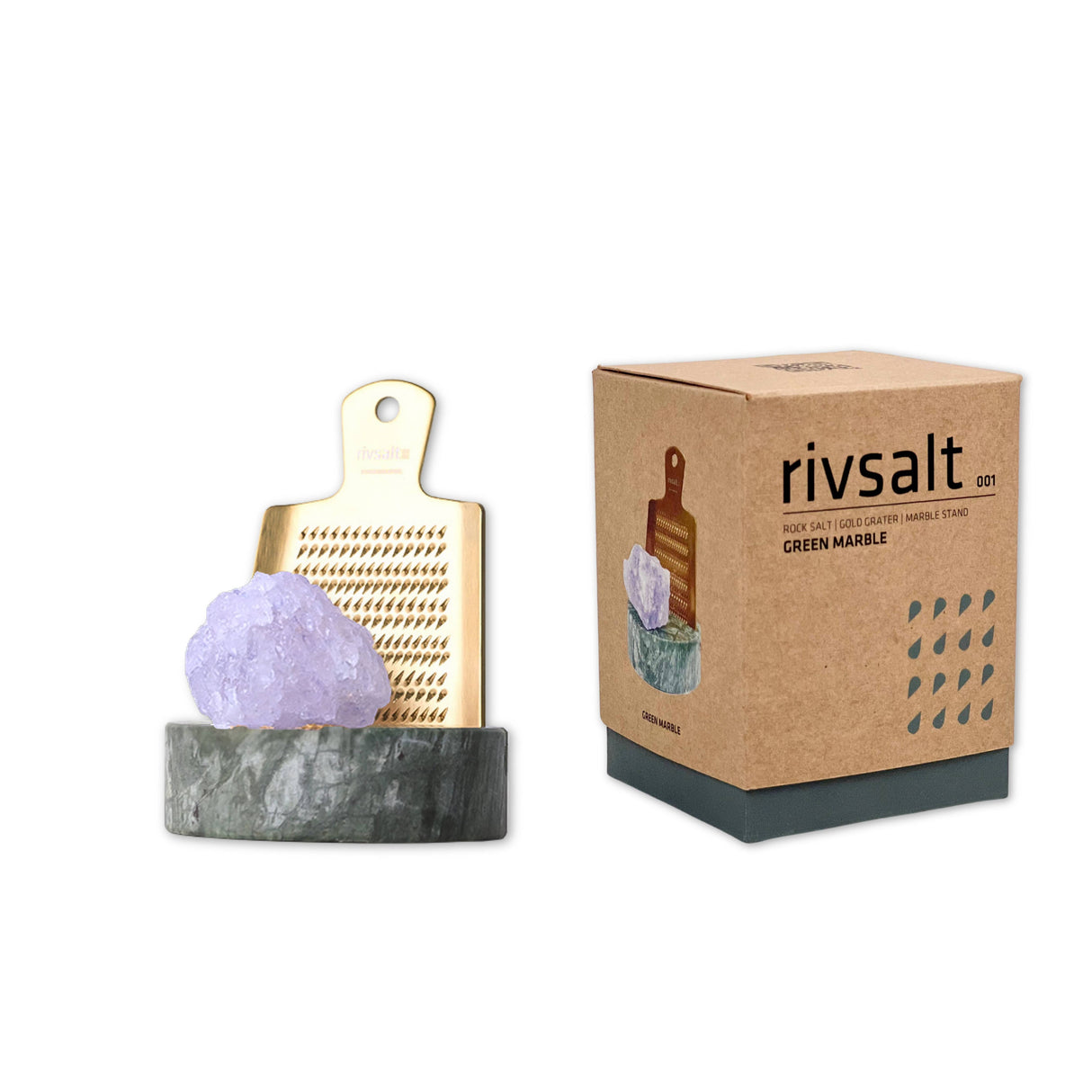 ✨NEW✨ Green Marble Rock Salt Gift Set