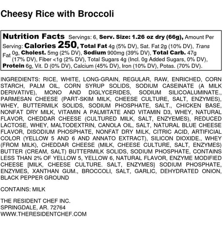 Cheesy Rice with Broccoli