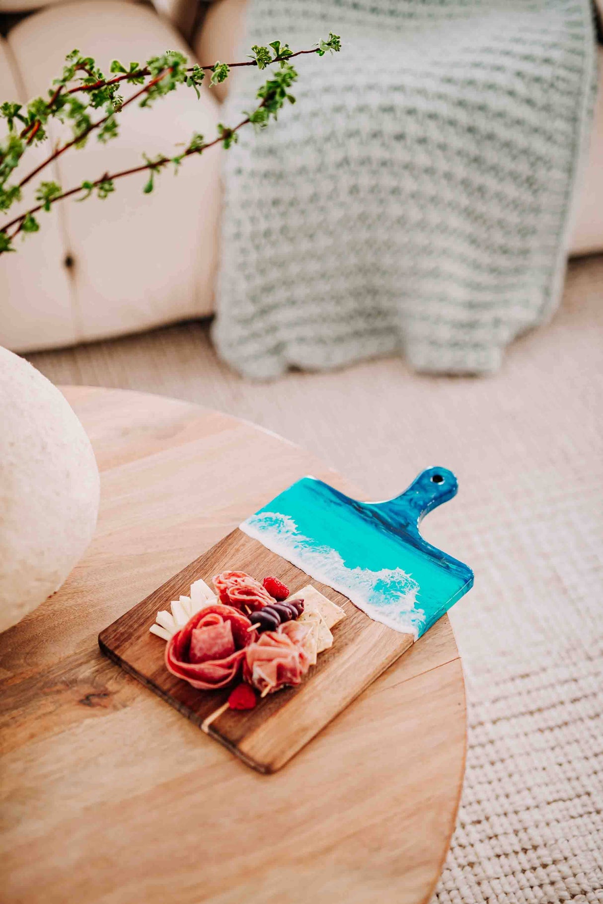 Ocean Home Decor, Beach Themed Cutting Board