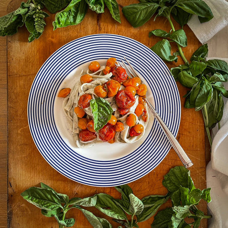 Garlic Parsley Fettuccine