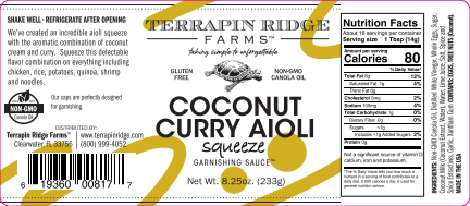 Coconut Curry Aioli Squeeze