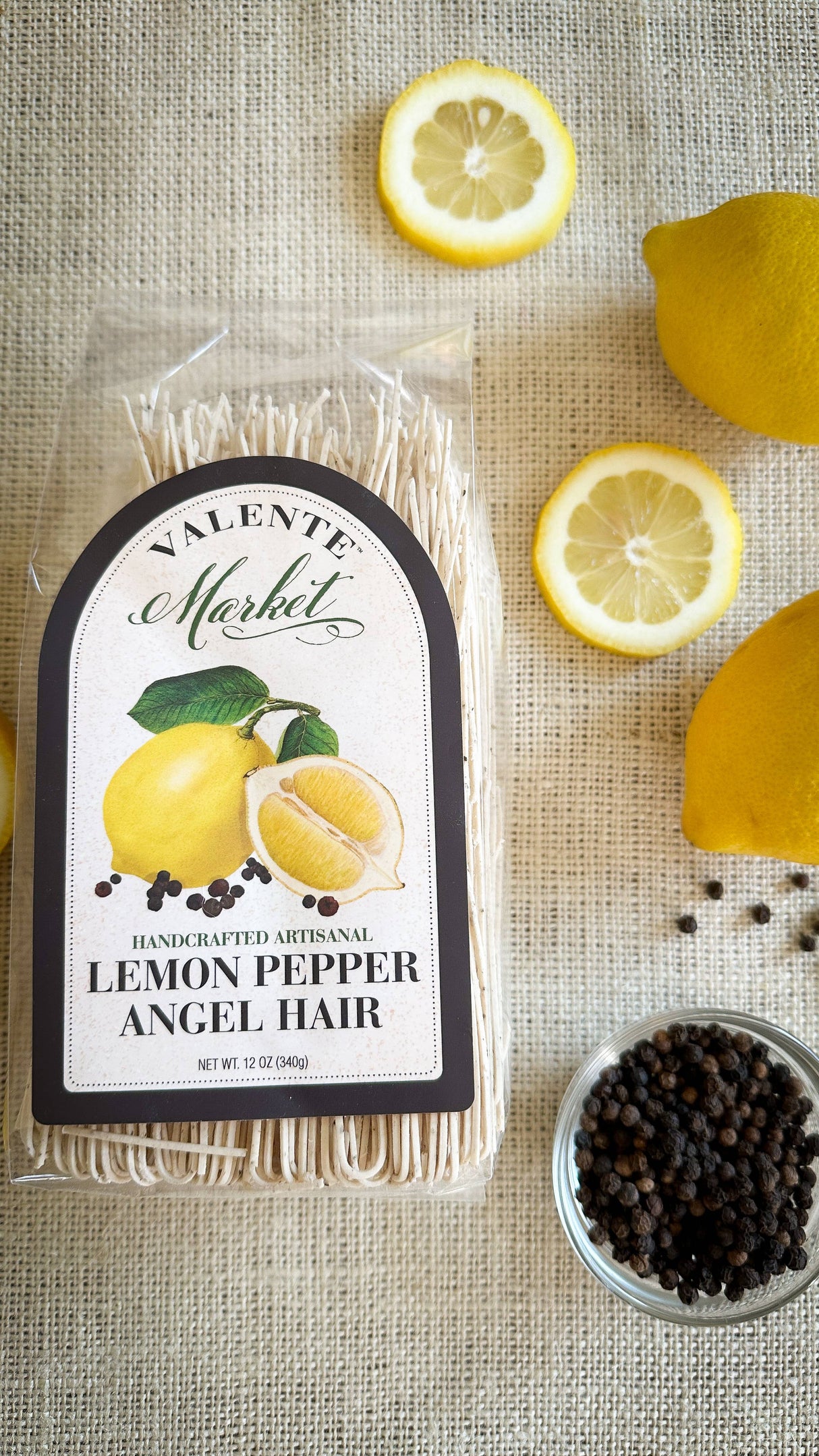 Lemon Pepper Angel Hair