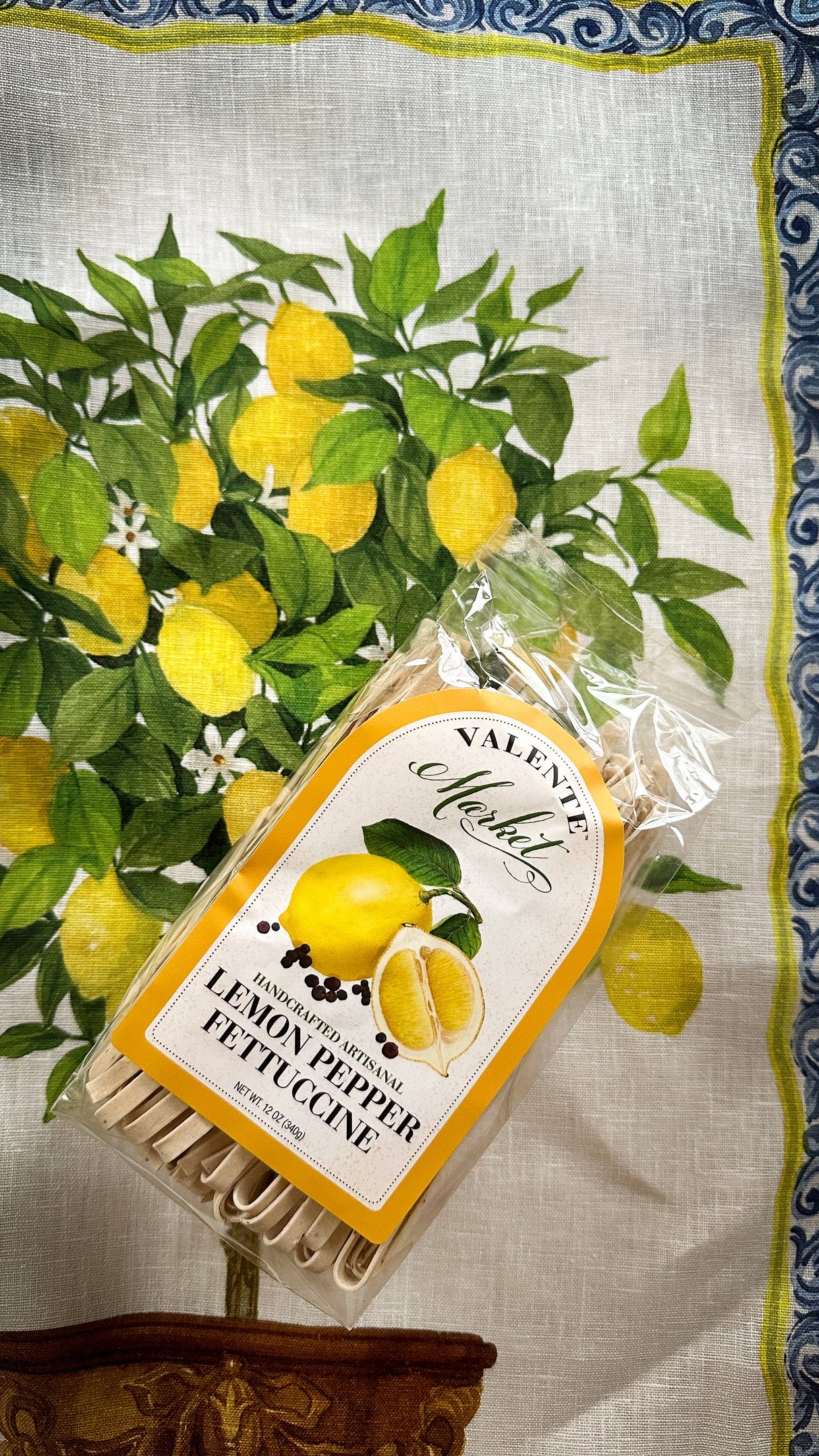 Lemon Basil Linguine