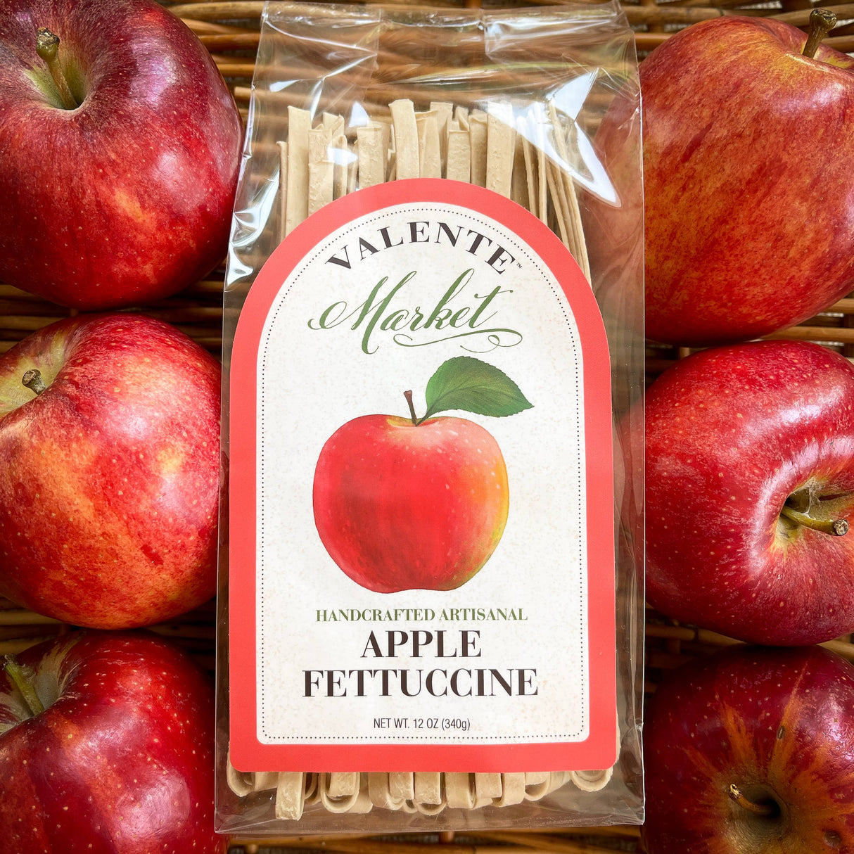 Apple Fettuccine  Dry Specialty Pasta Seasonal