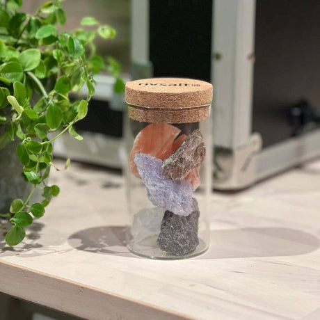 ✨NEW✨RIVSALT™ - Salt Rock Selection Glass Jar