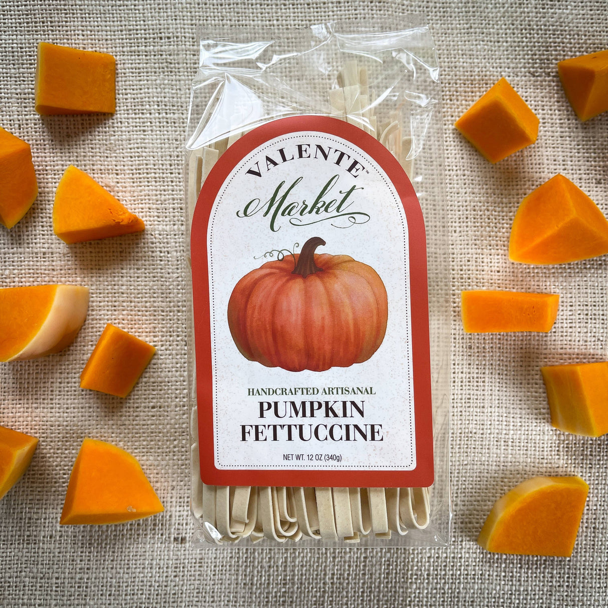 Pumpkin Fettuccine / Dry Pasta / Specialty Pasta  Seasonal