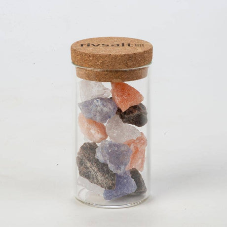 ✨NEW✨RIVSALT™ - Salt Rock Selection Glass Jar