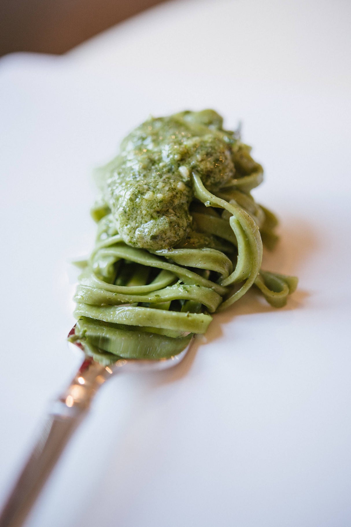 Spinach Linguine