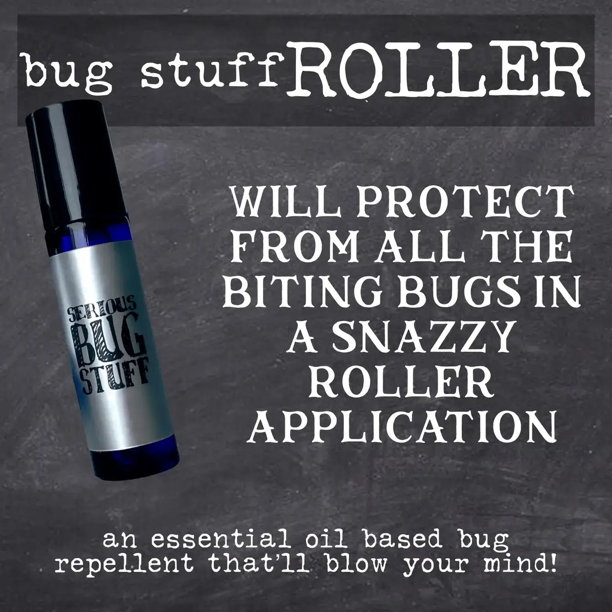 Serious Bug Stuff All Natural Bug Repellent Roller Bottle
