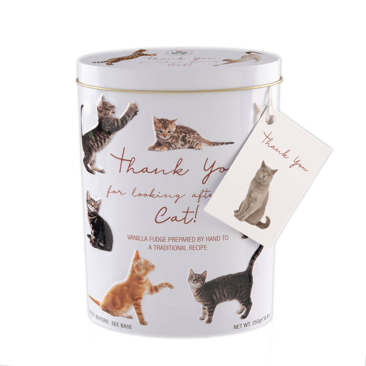 Thank You "Cats" Tin - Vanilla Fudge