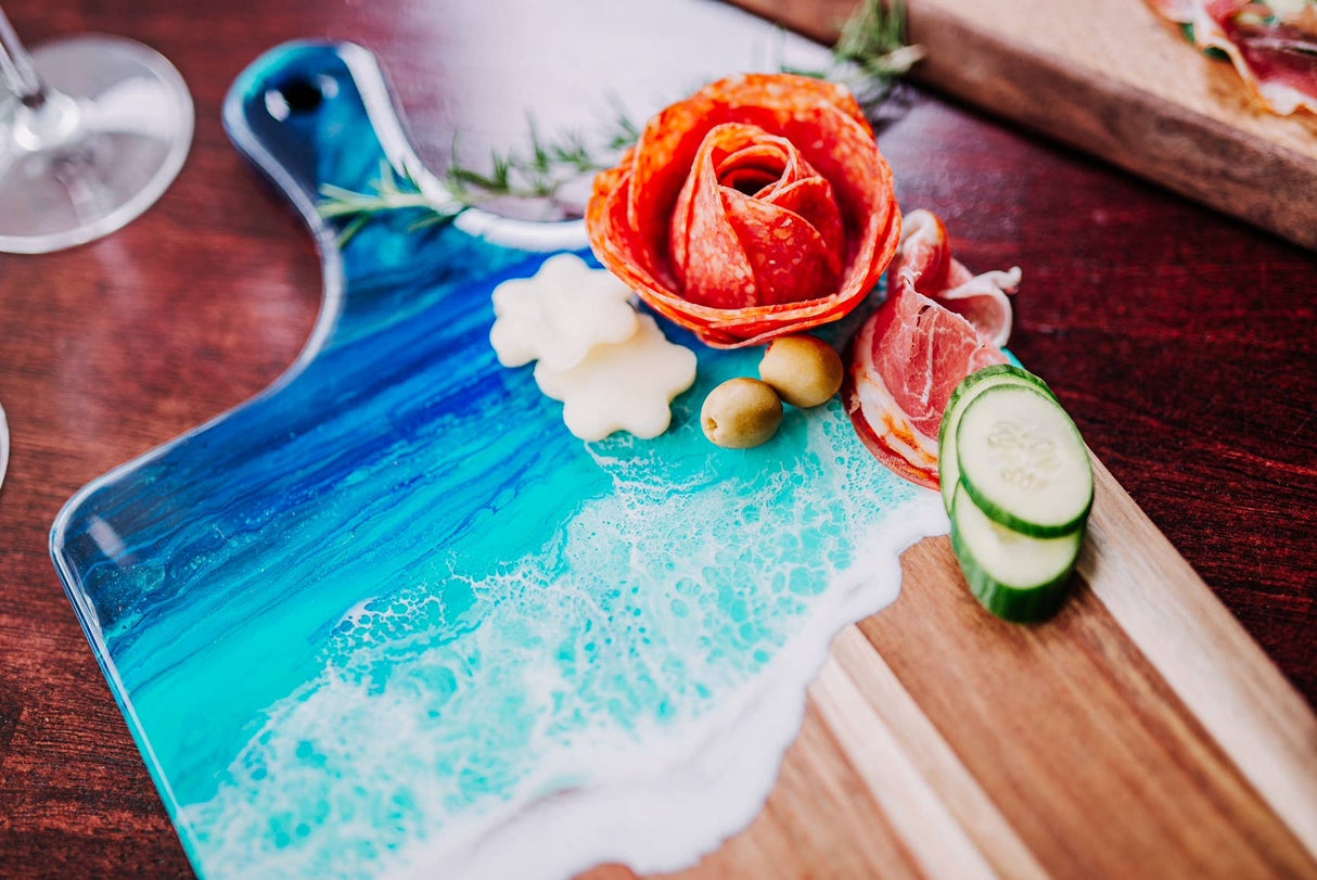 Ocean Home Decor, Beach Themed Cutting Board