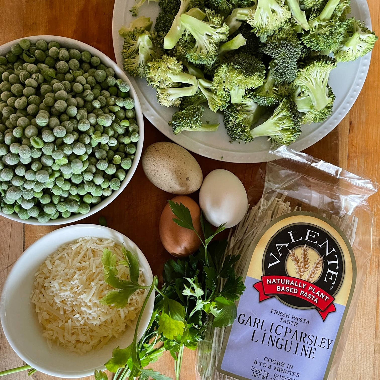 Garlic Parsley Linguine