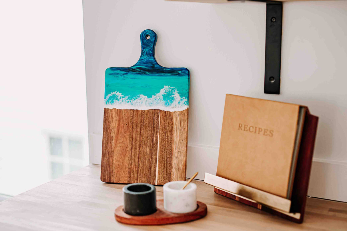 Ocean Home Decor, Beach Themed Cutting Board