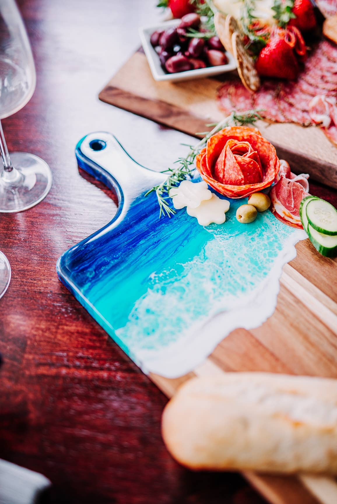 Ocean Home Decor, Beach Themed Cutting Board