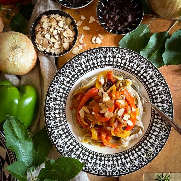 Apple Fettuccine  Dry Specialty Pasta Seasonal