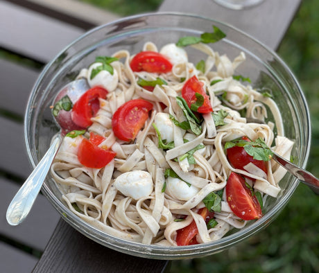 Garlic Parsley Fettuccine