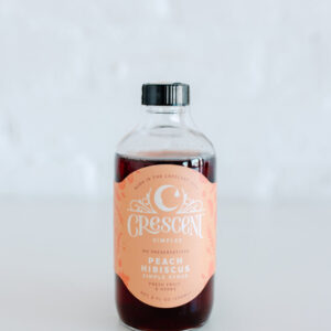 PEACH HIBISCUS SYRUP - CS