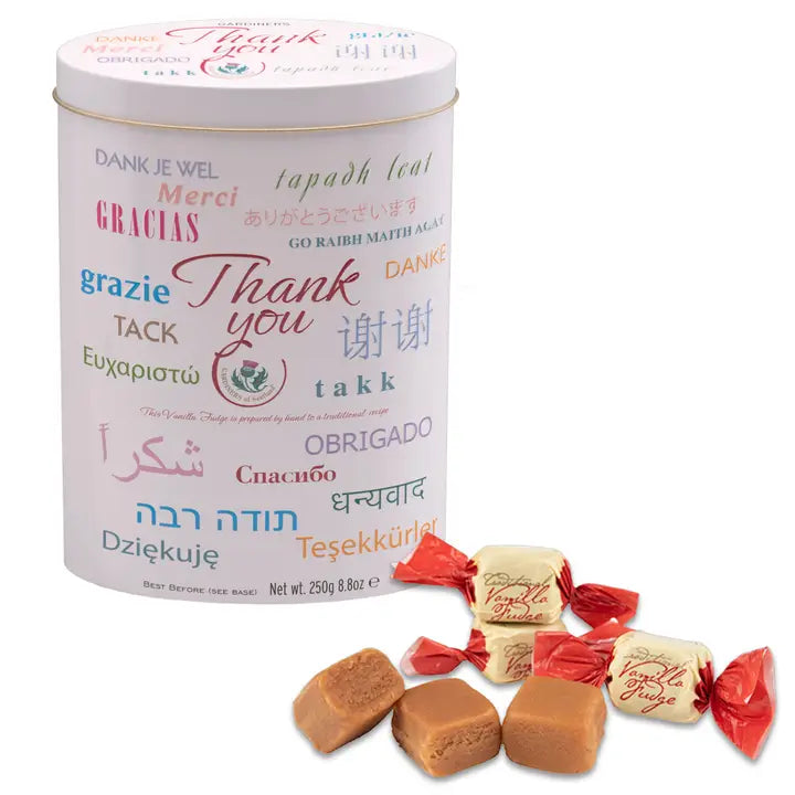THANK YOU "LANGUAGES" TIN- Vanilla Fudge